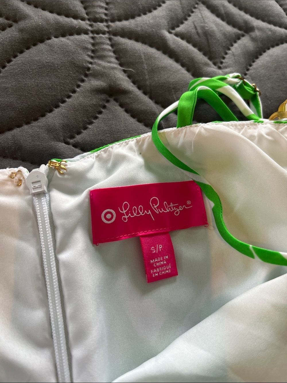 Lilly Pulitzer wide leg tropical bright jumpsuit new - Picture 9 of 10